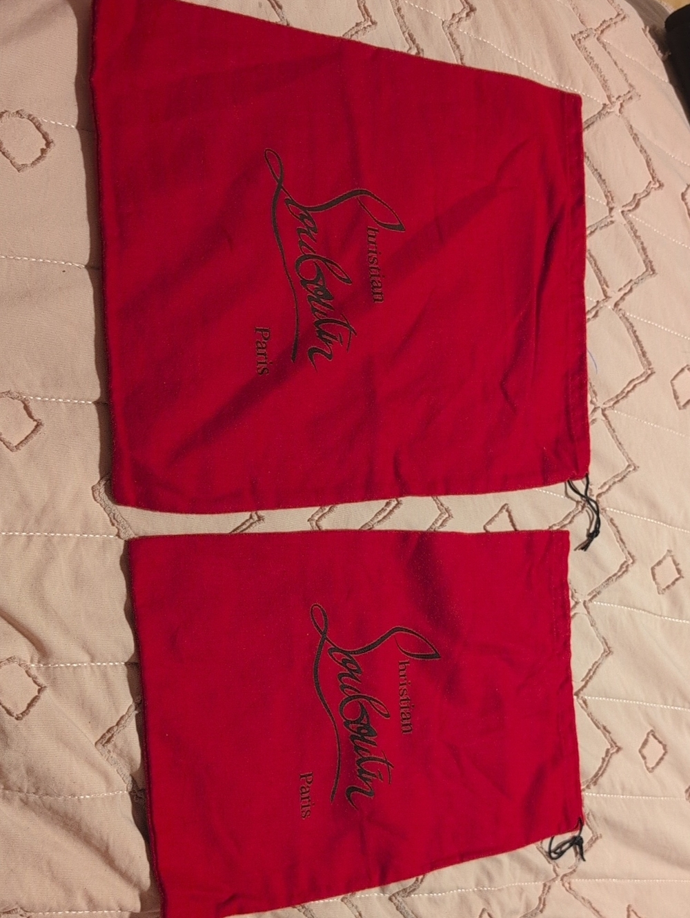 Amazing Condition Christian Louboutin Dust bags